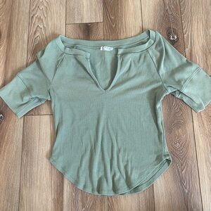 Free People Blake Baby Tee